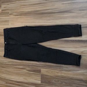 American Eagle Black Curvy Highest Rise Jegging